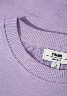 Mavi Logo Crop Lila Çocuk Sweat 7S10097-86954 - 3