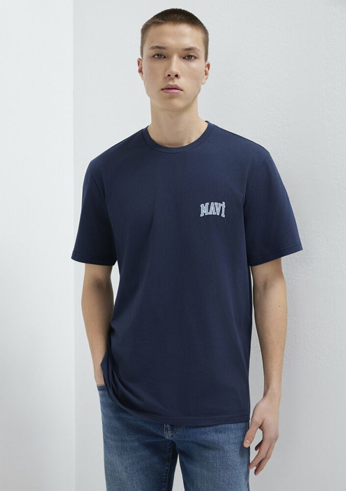Mavi Logo Derin Lacivert Erkek Tişört 0611714-70497 (1)