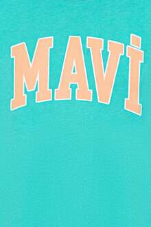 Mavi Logo Ice Gren Çocuk Tişört 7610109-71724 - 4