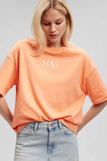 Mavi Logo Kadın Tişört 1611593-84617 - Mavi (1)