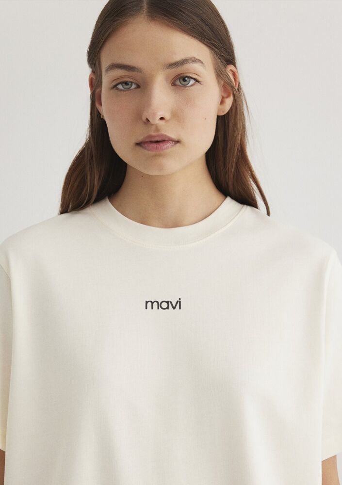 Mavi Logo Kadın Tişört 1612829-80194 - 5