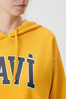 Mavi Logo Kapişonlu Koyu Sarı Kadın Sweat 1600361-71340 - 5