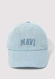 Mavi Logo Nakışlı Açık Mavi Çocuk Şapka 7910001-82324 - 1