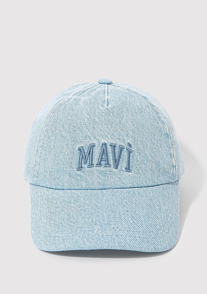 Mavi Logo Nakışlı Açık Mavi Çocuk Şapka 7910001-82324 - 1