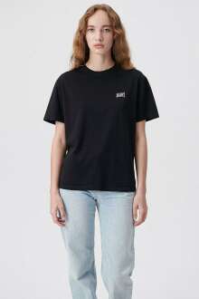 Mavi Logo Siyah Kadın Tişört 1611900-900 - Mavi (1)