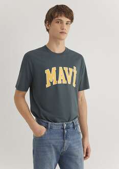 Mavi Logo Yosun Yeşili Erkek Tişört 0611711-71598 - 3