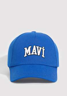 Mavi Logolu Saks Mavi Çocuk Şapka 6910000-70896 - 1