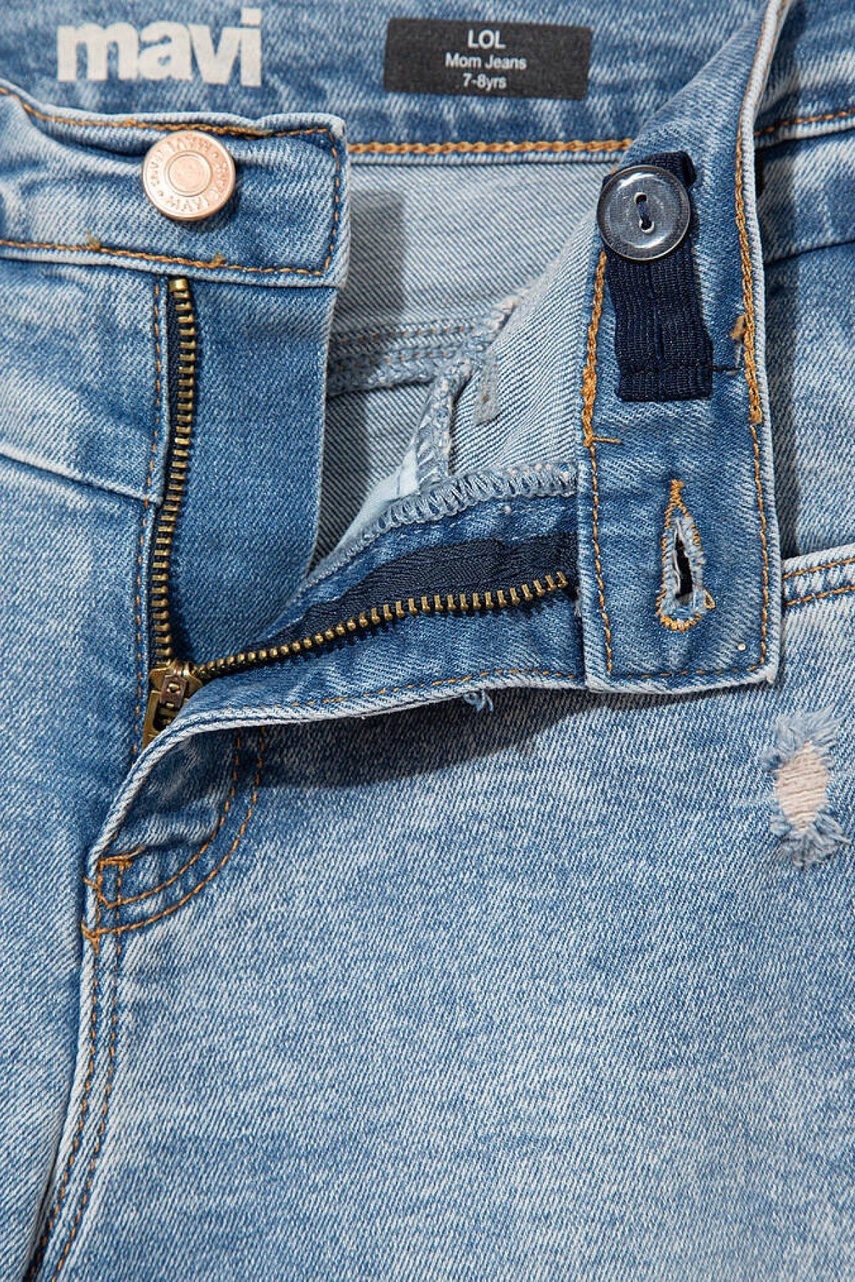 Mavi Lol Mid Denim Çocuk Jean Pantolon 7010037-82060 - 4