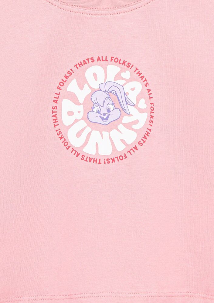 Mavi Lola Bunny Baskılı Çocuk Tişört 7610290-71027 - 3