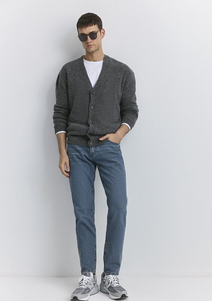 Mavi London Blue Grey Classic Denim Erkek Jean Pantolon 0010172-89273 - 1