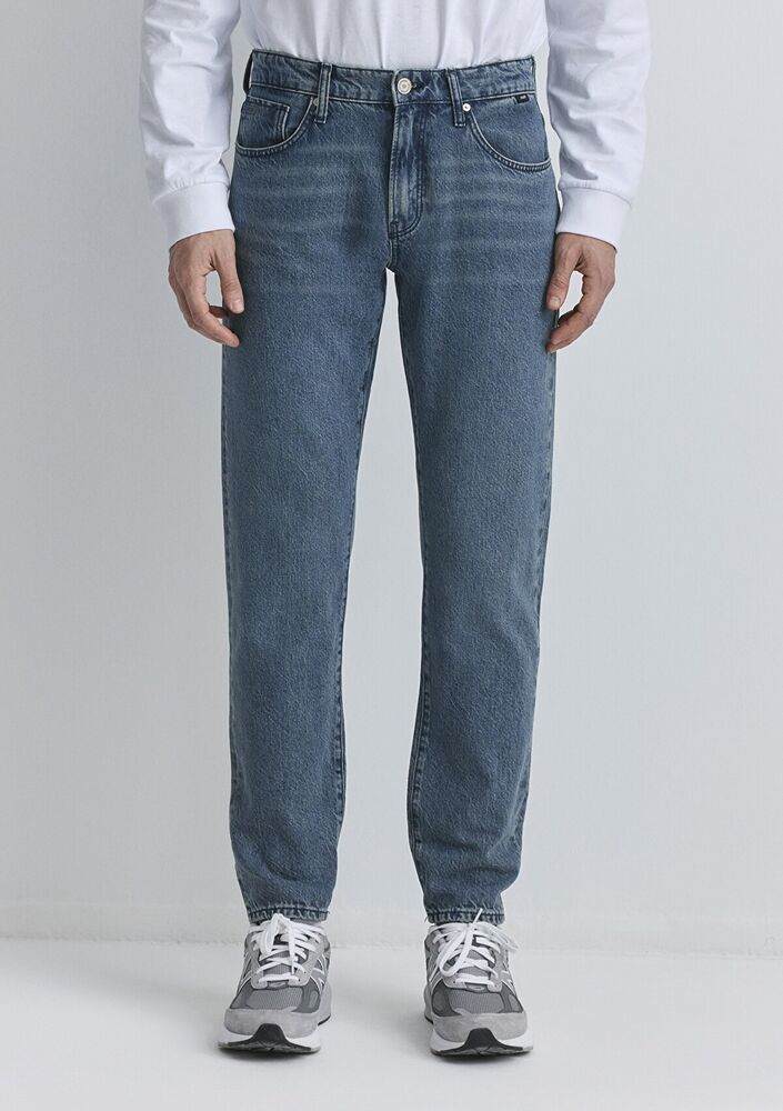Mavi London Blue Grey Classic Denim Erkek Jean Pantolon 0010172-89273 - 3