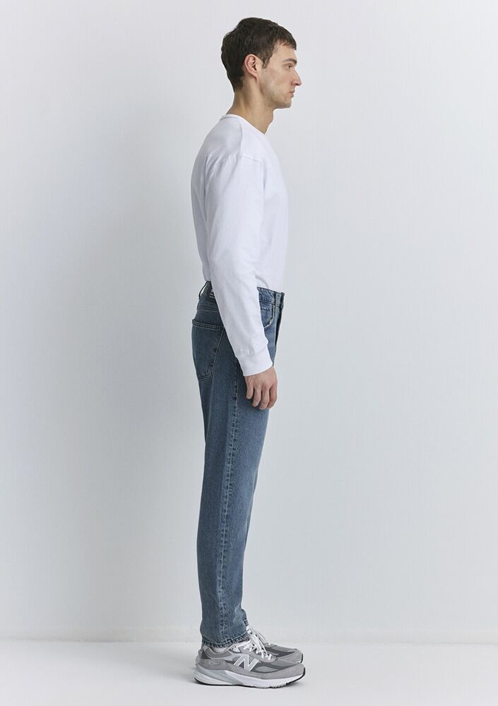Mavi London Blue Grey Classic Denim Erkek Jean Pantolon 0010172-89273 - 5