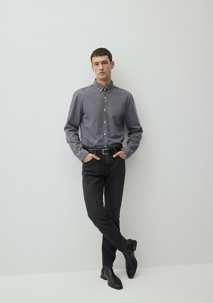 Mavi London Deep Smoke Classic Demin Erkek Jean Pantolon 0010172-87848 - 2