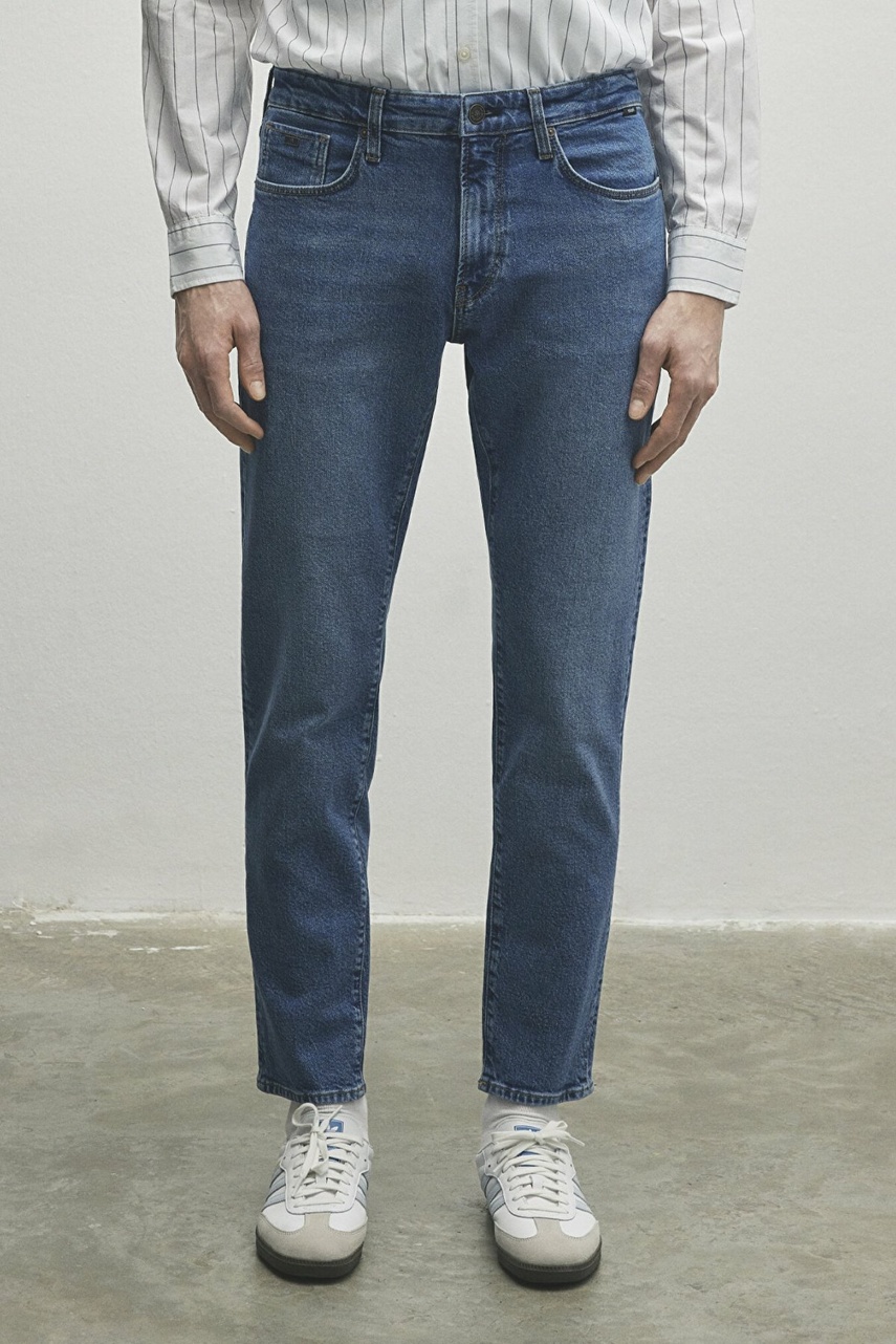 Mavi London Mid Brushed Classic Denim Erkek Jean Pantolon 0010172-85902 - 3