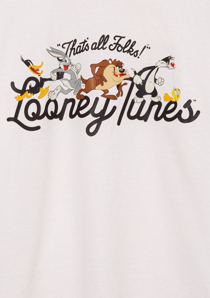 Mavi Looney Tunes Baskılı Çocuk Sweat 6610320-70057 - 1