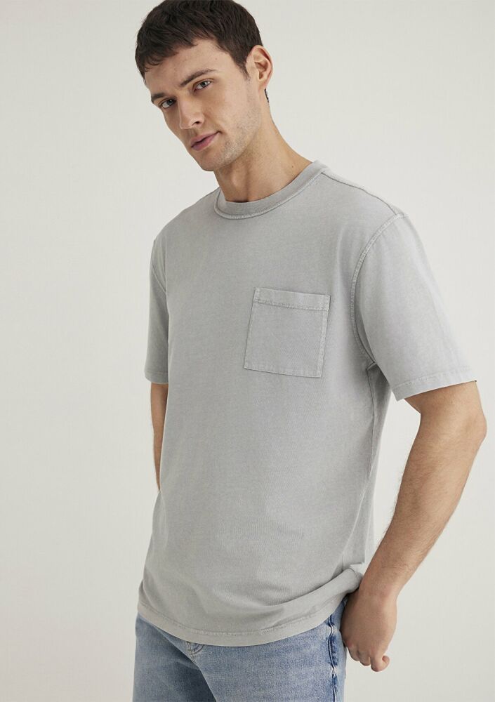 Mavi Loose Fit Gri Erkek Tişört0612596-70119 - 1