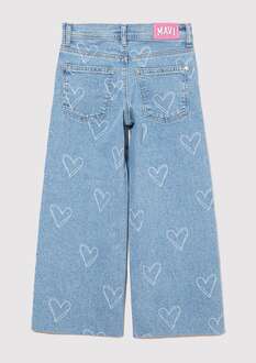 Mavi Lorı Lt Heart Denim Çocuk Jean Pantolon 7010036-89486 - 2