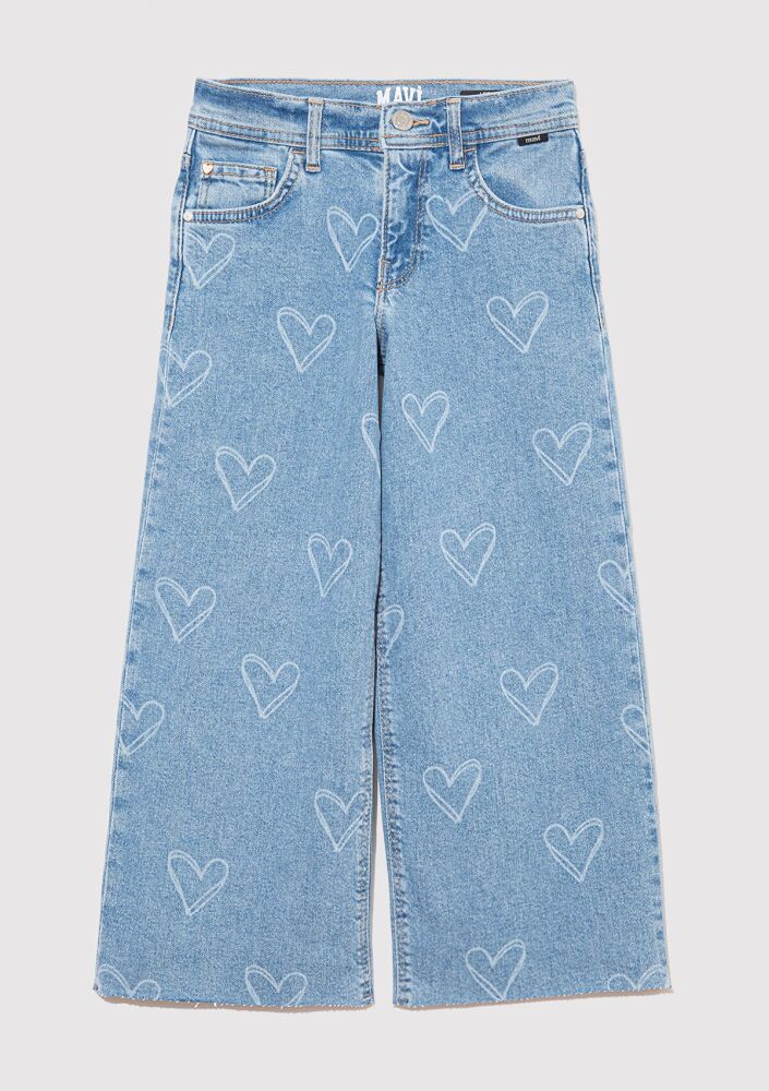 Mavi Lorı Lt Heart Denim Çocuk Jean Pantolon 7010036-89486