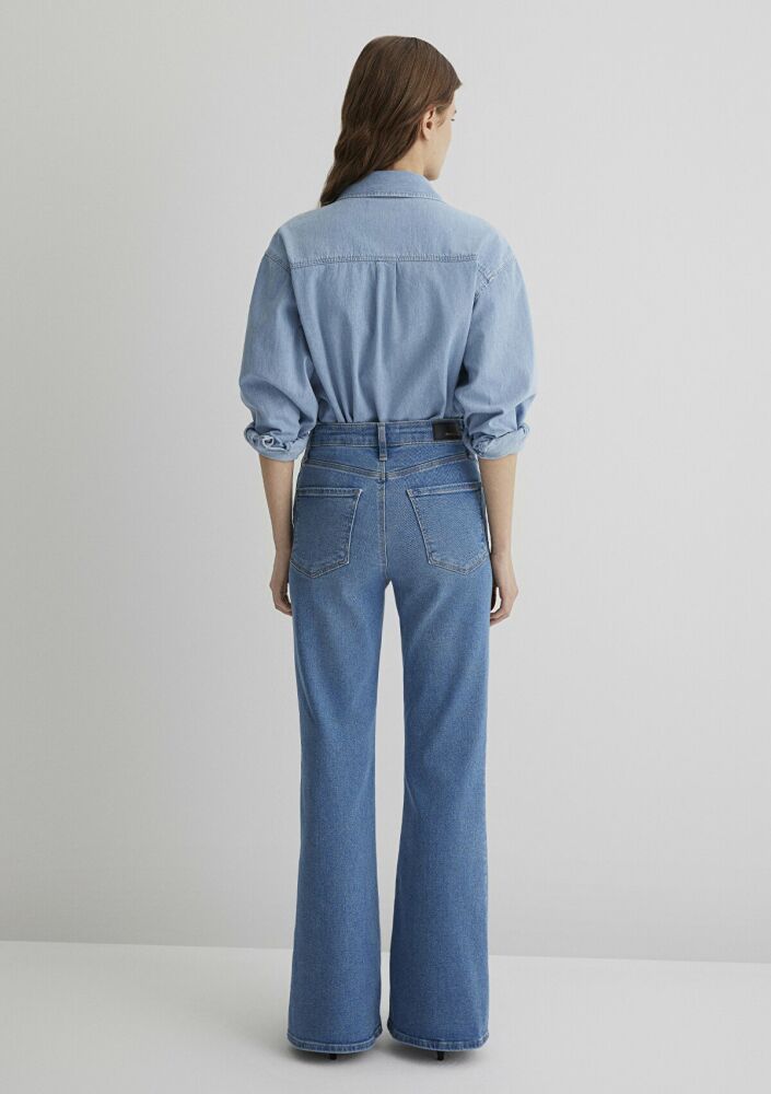 Mavi Los Angeles İndigo Gold Shape Kadın Jean Pantolon 1010349-89225 - 5