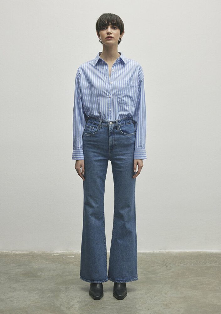 Mavi Los Angeles Mid Classic Denım Kadın Jean Pantolon 1010349-86463 - 2