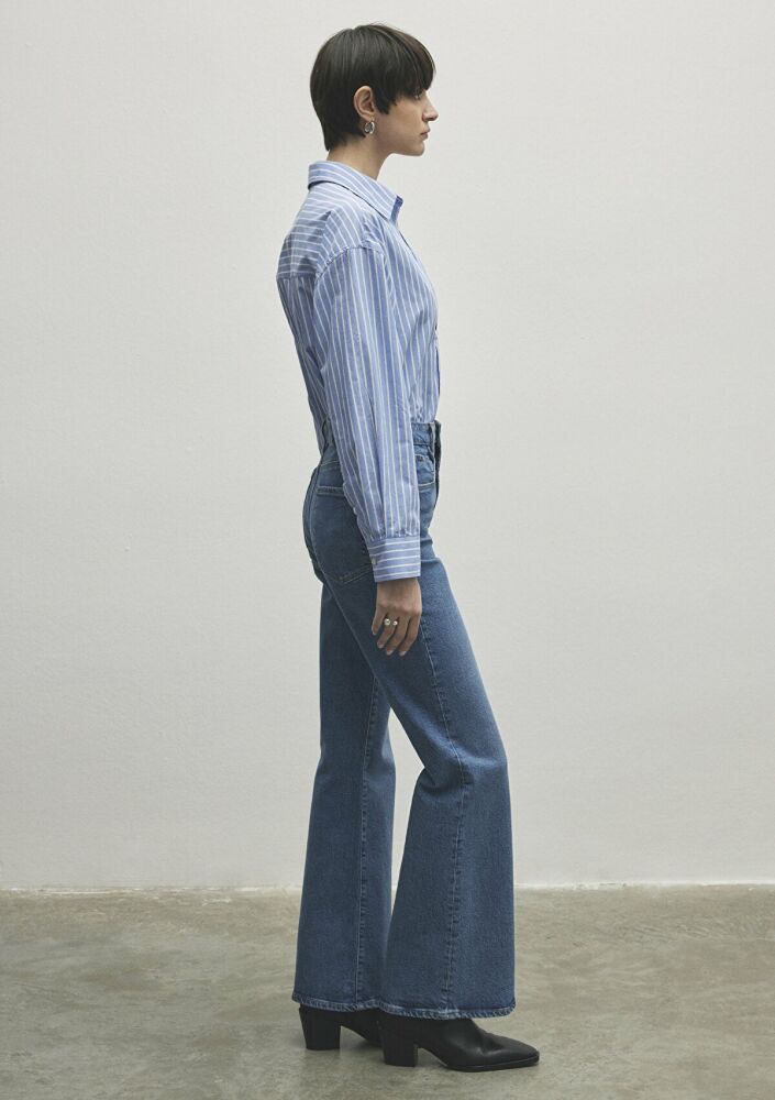 Mavi Los Angeles Mid Classic Denım Kadın Jean Pantolon 1010349-86463 - 5