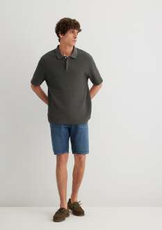 Mavi Lucas Dark Used Street Erkek Jean Şort 0412607-89929 - 3