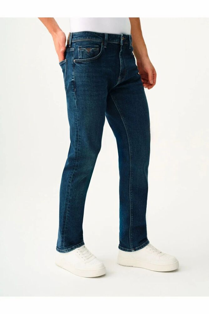 Mavi Lucas Sımon Dark Wash Erkek Jean Pantolon LF2037331 - 4