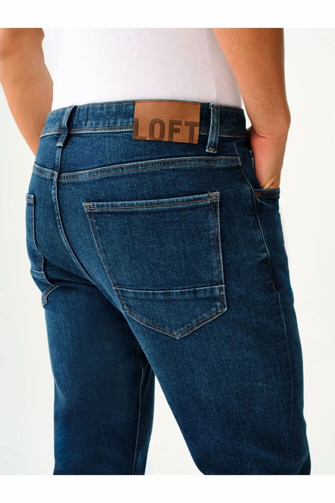 Mavi Lucas Sımon Dark Wash Erkek Jean Pantolon LF2037331 - 5