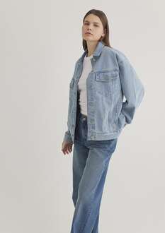 Mavi Luna Lt Blue 90 S Kadın Jean Ceket 1110177-89165 - 1