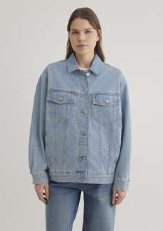 Mavi Luna Lt Blue 90 S Kadın Jean Ceket 1110177-89165 - 4