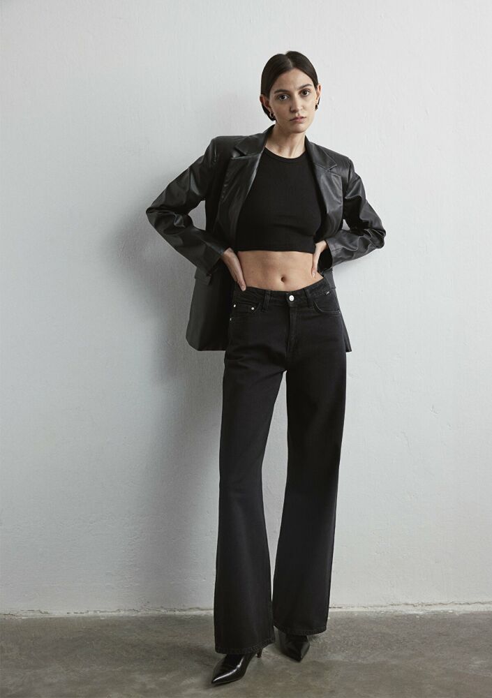 Mavi Malıbu Dark Smoke Denim Kadın Jean Pantolon 1010152-84023