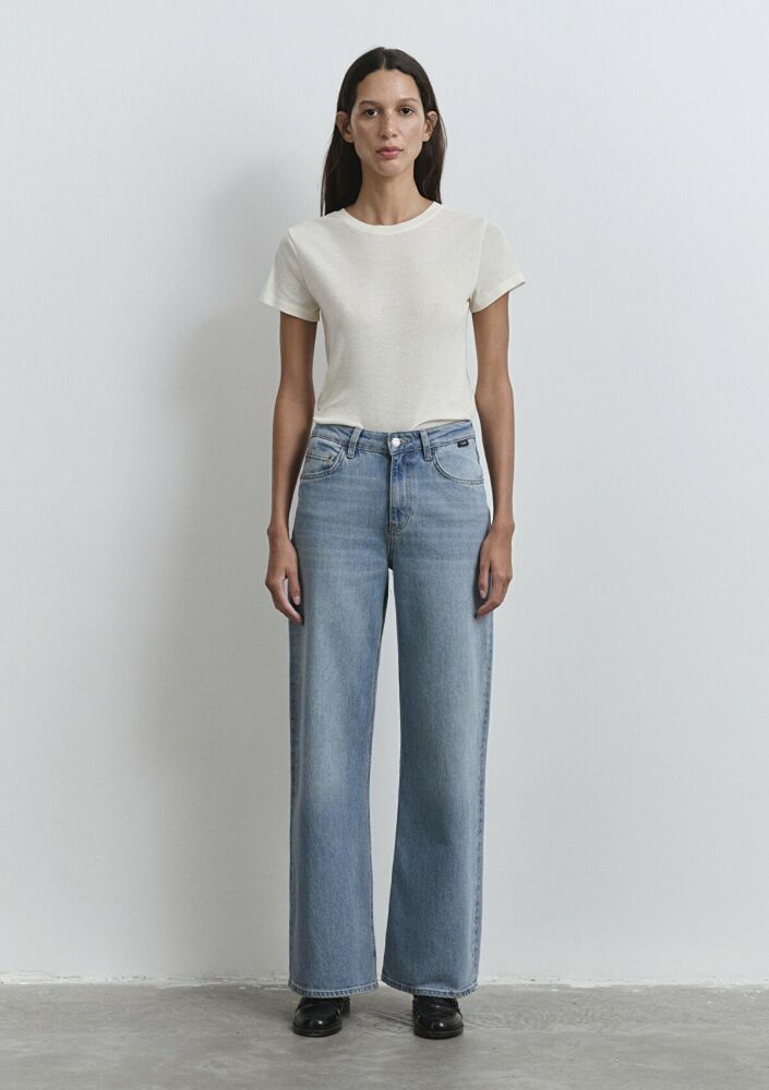 Mavi Malıbu Mid Blue Denim Kadın Jean Pantolon 1010152-89937 - 2