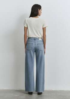 Mavi Malıbu Mid Blue Denim Kadın Jean Pantolon 1010152-89937 - 4