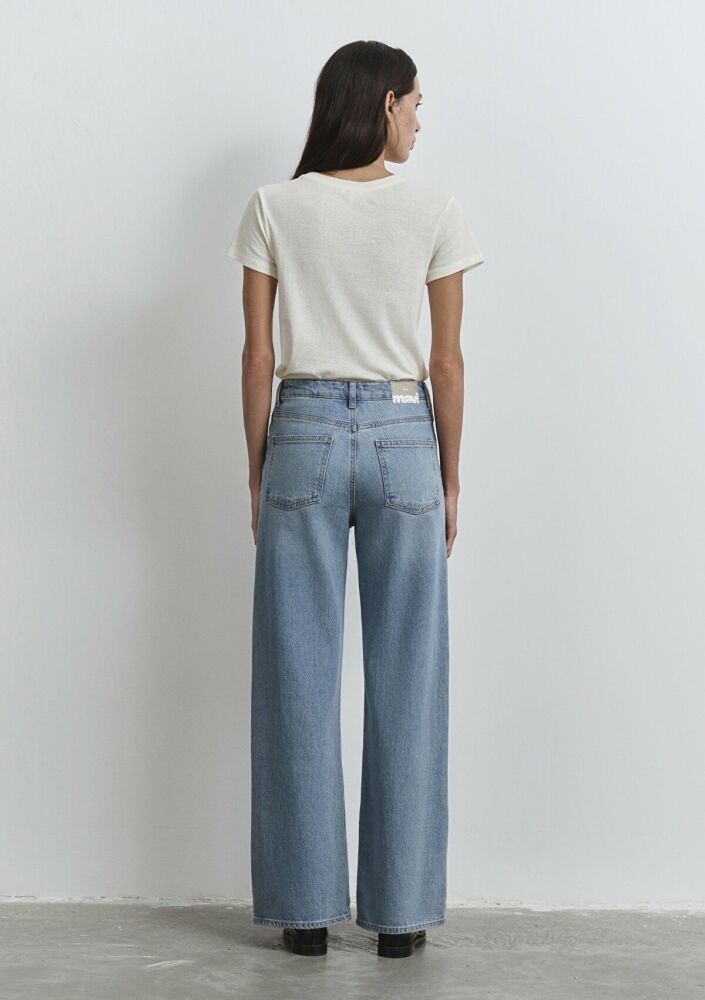Mavi Malıbu Mid Blue Denim Kadın Jean Pantolon 1010152-89937 - 4