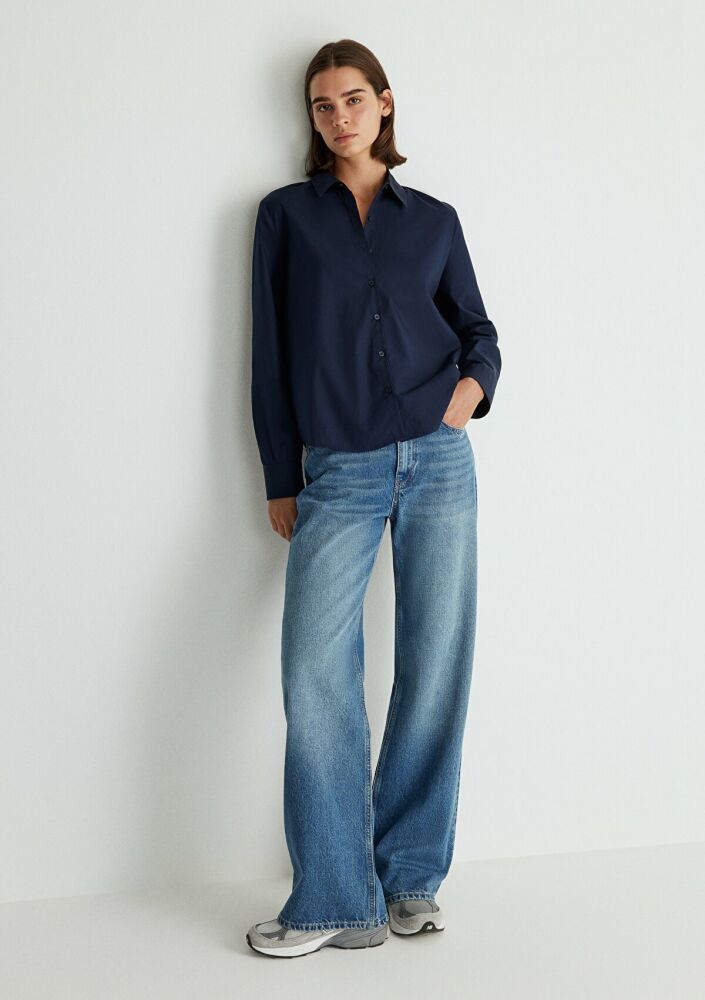 Mavi Malıbu Mid Brushed Denim Kadın Jean Pantolon 1010152-87779 (1)