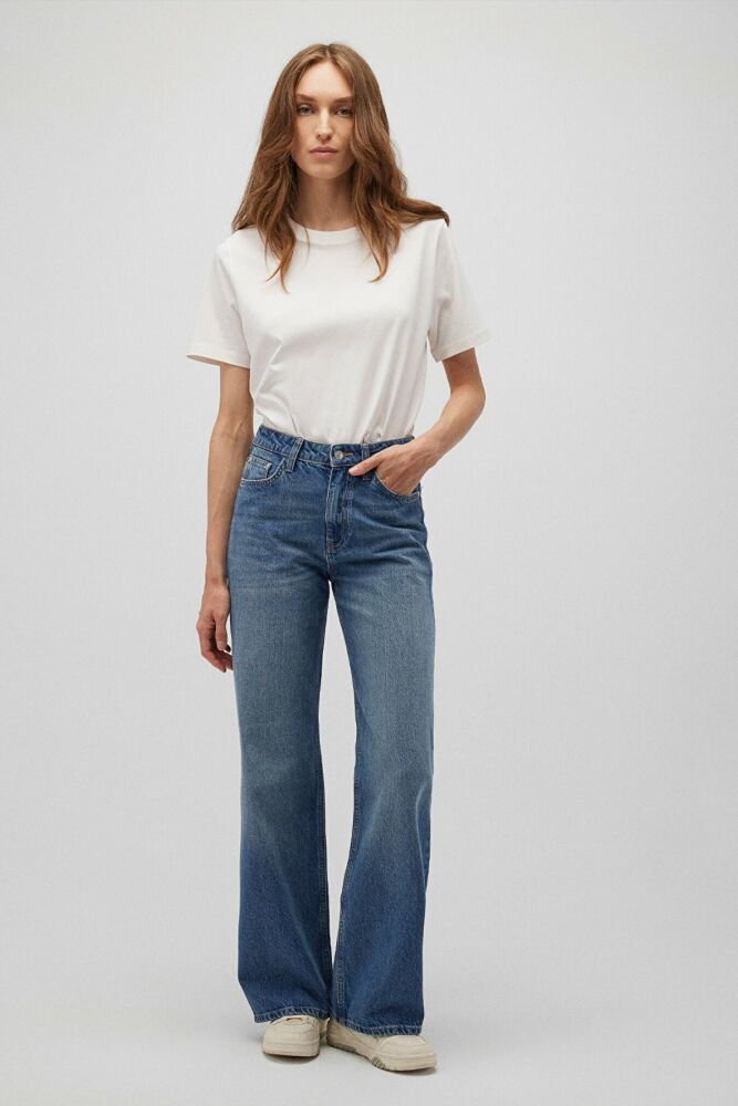 Mavi Malıbu Mid Brushed Denim Kadın Jean Pantolon 1010152-87779