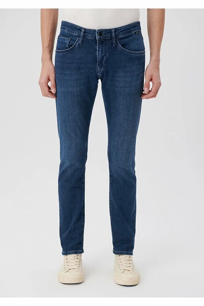 Mavi Marcus Dark Brushed Sporty Erkek Jean 0035182162 - 1