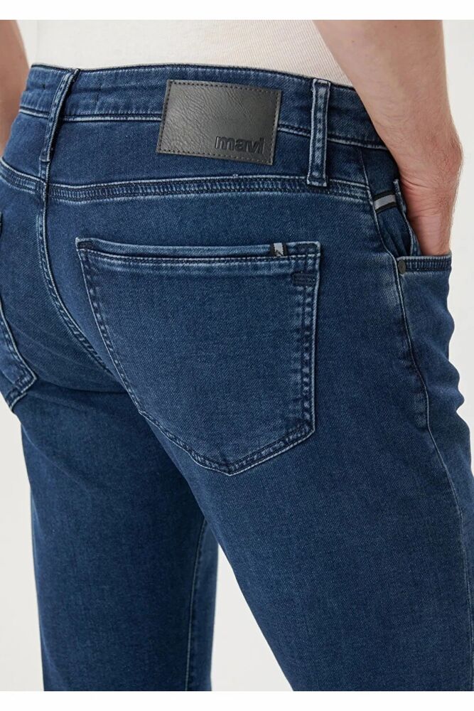 Mavi Marcus Dark Brushed Sporty Erkek Jean 0035182162 - 4