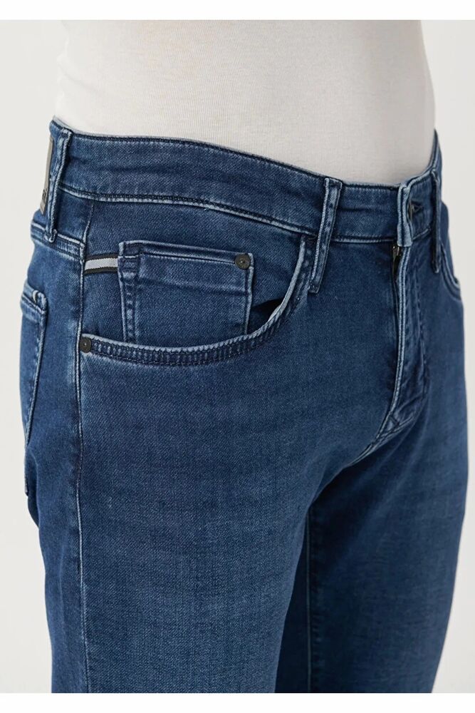Mavi Marcus Dark Brushed Sporty Erkek Jean 0035182162 - 5
