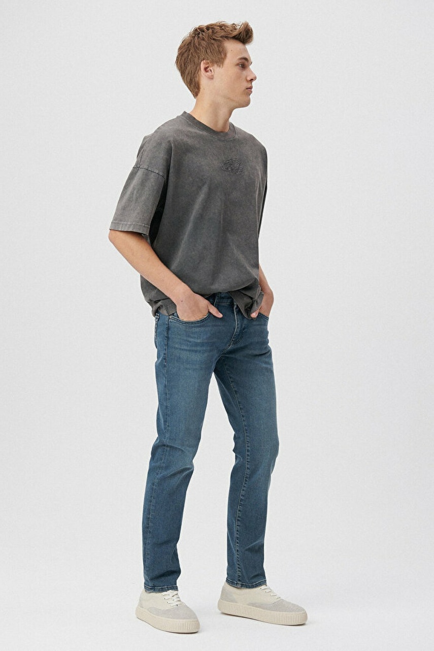 Mavi Marcus Dark Mystik Blue Mavi Pro Erkek Jean 0035185210 - 1