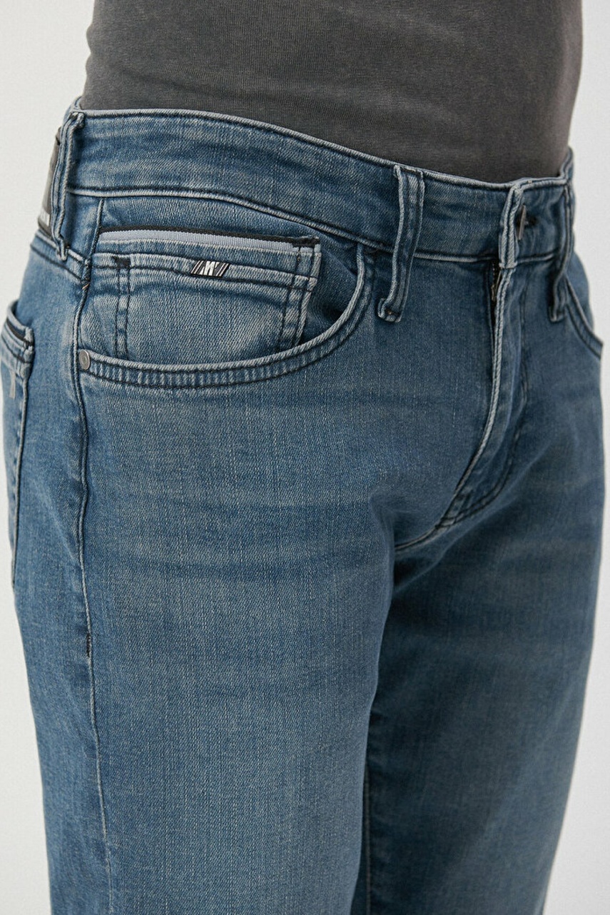 Mavi Marcus Dark Mystik Blue Mavi Pro Erkek Jean 0035185210 - 5