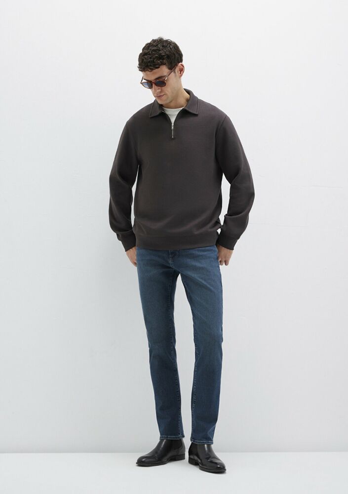 Mavi Marcus Dark Shaded Lux Black Erkek Jean Pantolon 0035189351 (1)