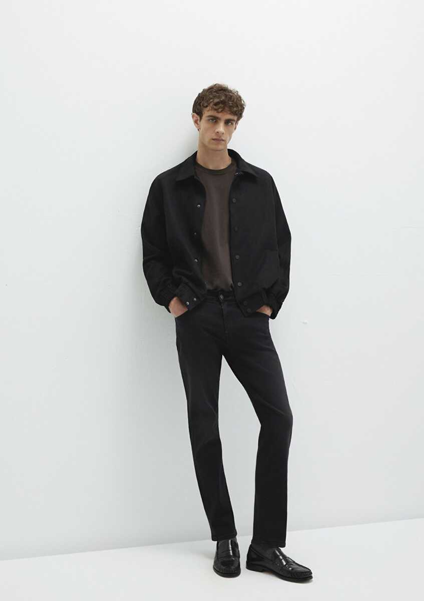 Mavi Marcus Deep Smoke Mavi Black Erkek Jean Pantolon 0035187861