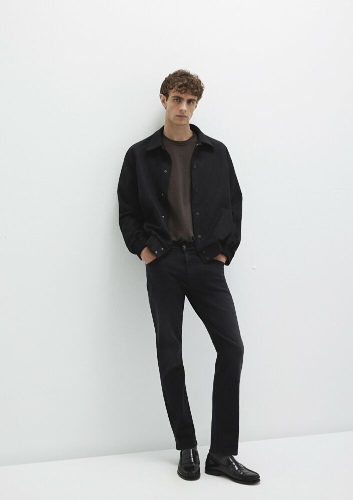 Mavi Marcus Deep Smoke Mavi Black Erkek Jean Pantolon 0035187861
