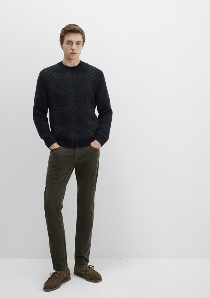 Mavi Marcus Koyu Yeşil Erkek Kadife Pantolon 0035191109 - 2