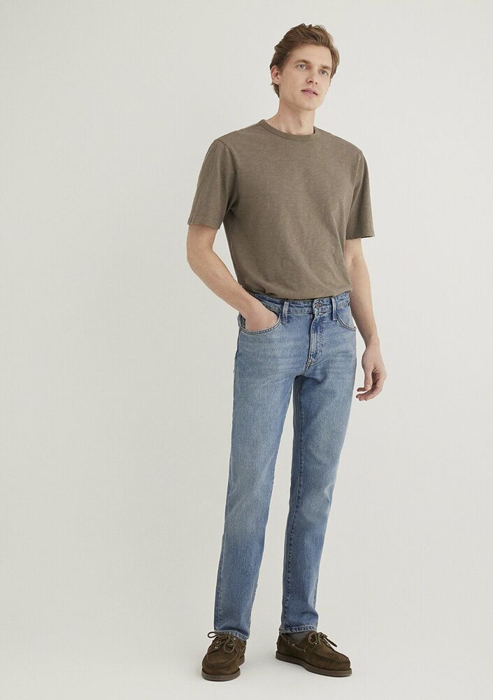 Mavi Marcus Mid Sky Blue 90's Str Erkek Jean Pantolon 0035187835 - 1