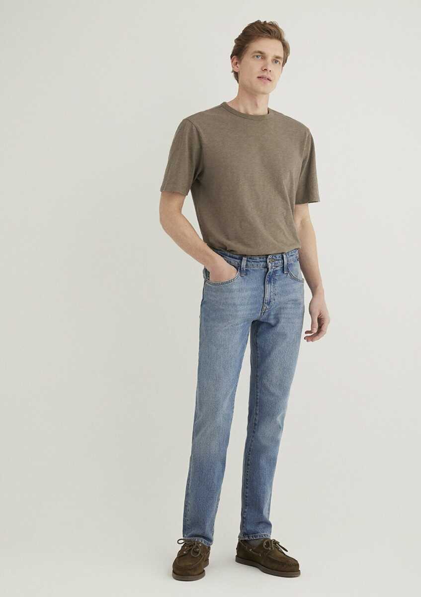 Mavi Marcus Mid Sky Blue 90's Str Erkek Jean Pantolon 0035187835