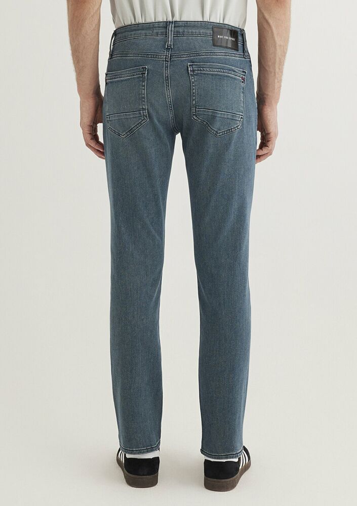 Mavi Marcus Pro Sport Puslu Indigo Mavi Jean Pantolon 0035187919 - 4