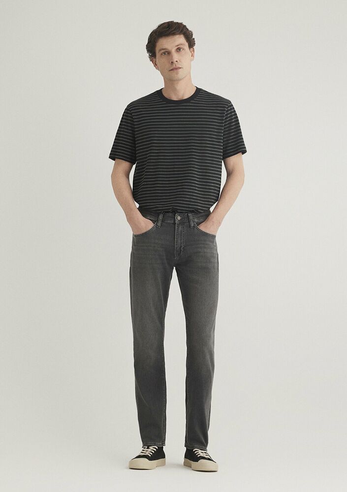 Mavi Marcus Smoke Brushed Sporty Erkek Jean Pantolon 0035189134 - 1