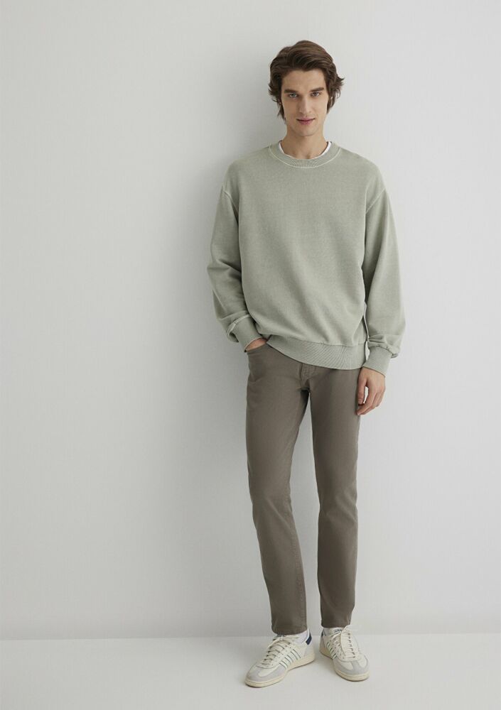 Mavi Marcus Smokey Olive Comfort Erkek Pantolon 0035188050 (1)